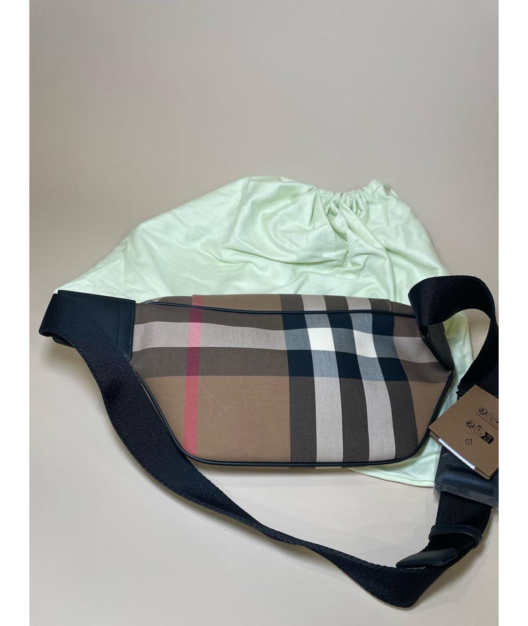 BURBERRY Бежевая поясная сумка, фото 2