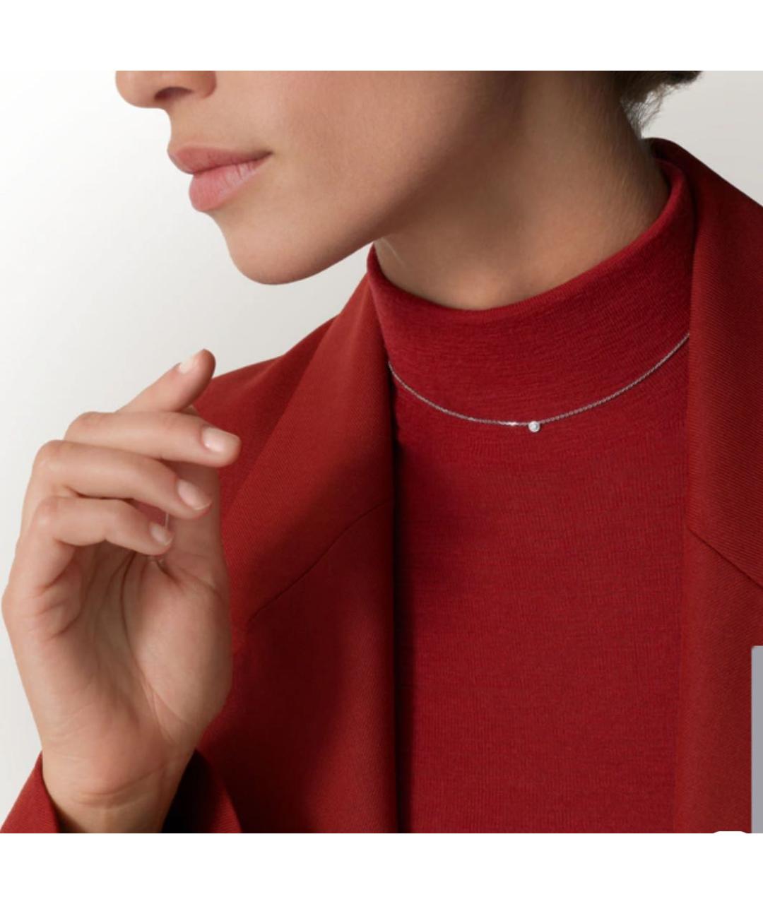 CARTIER Серебряное колье из белого золота, фото 3