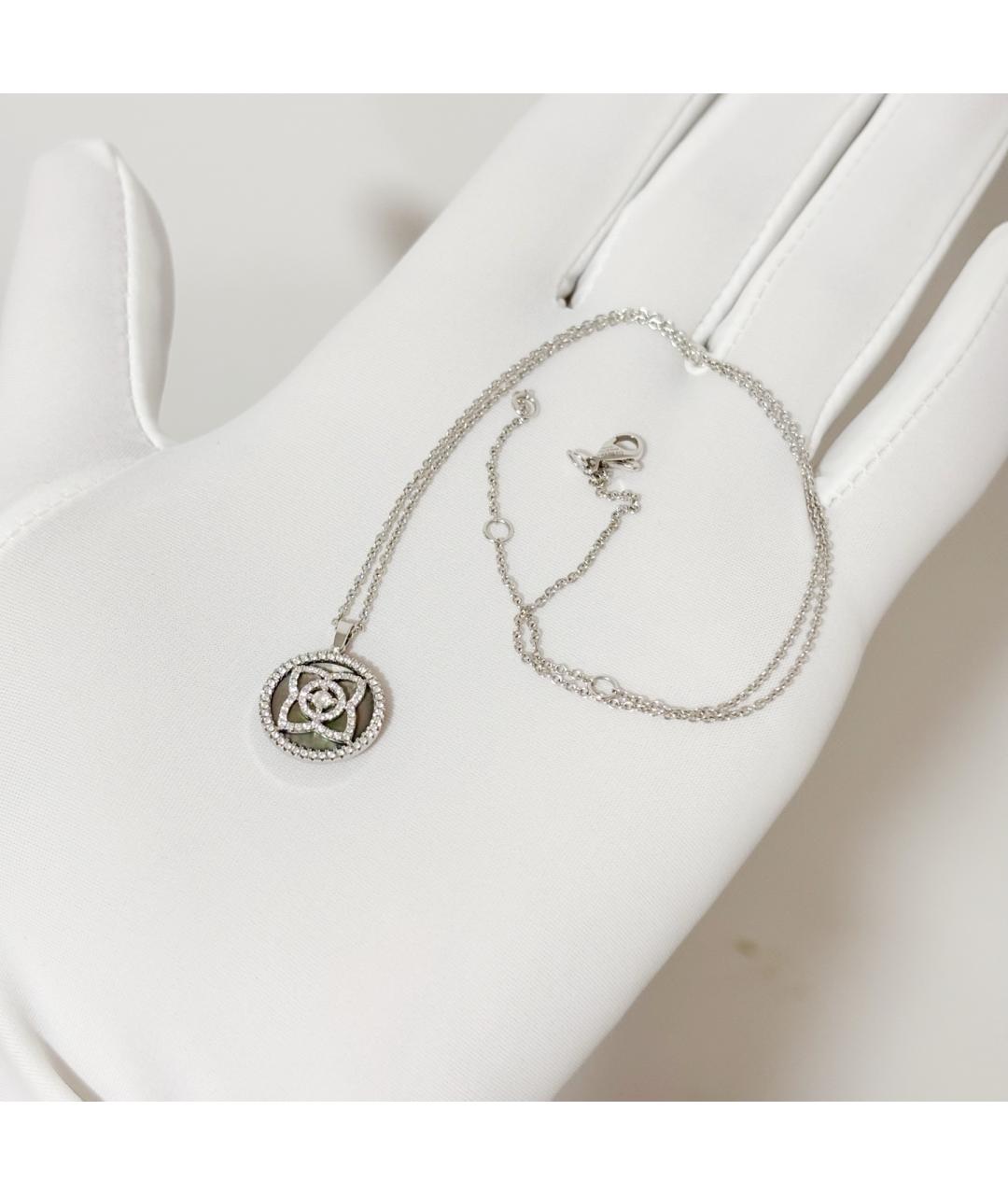 DE BEERS Серебряное колье из белого золота, фото 6