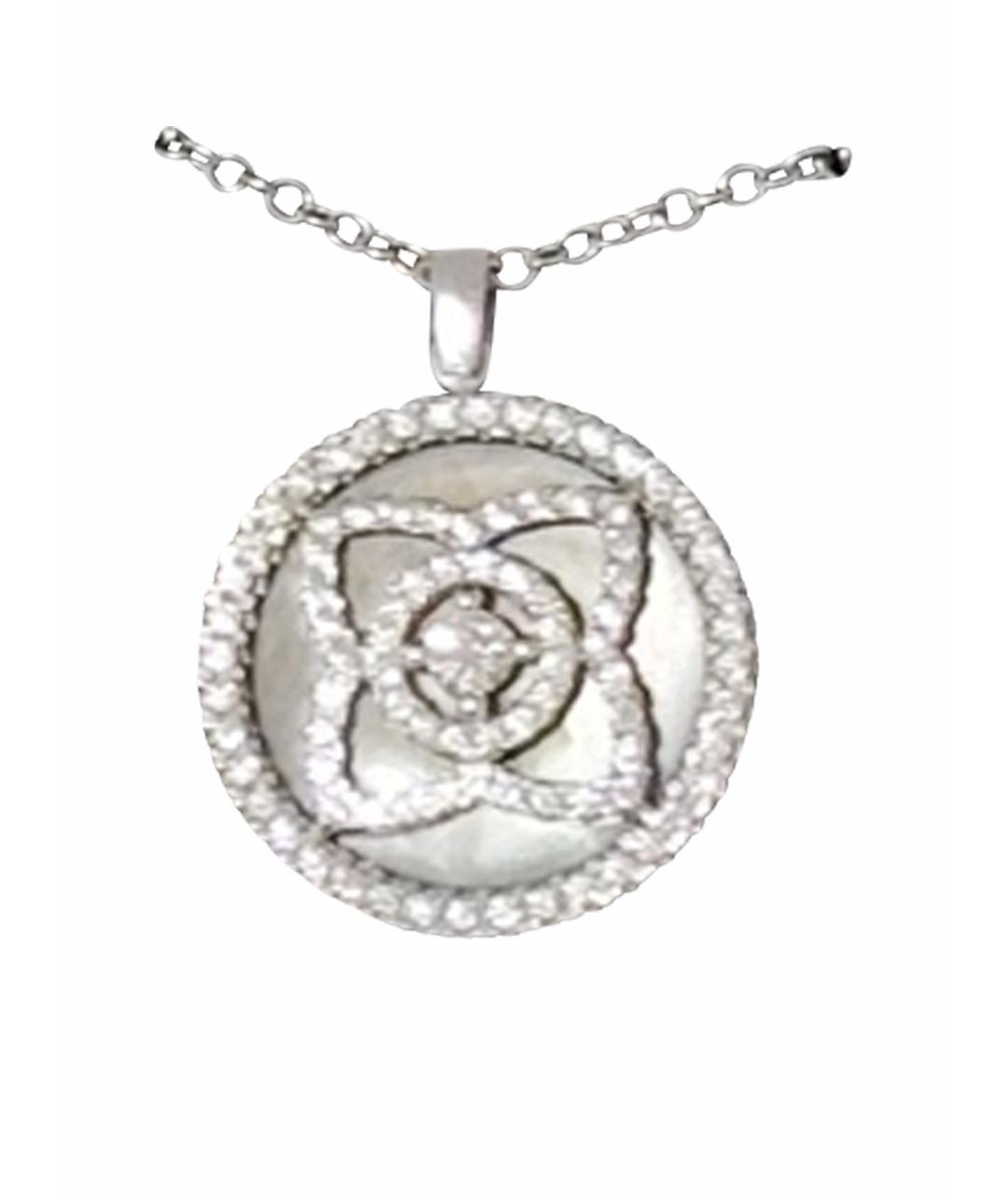DE BEERS Серебряное колье из белого золота, фото 1
