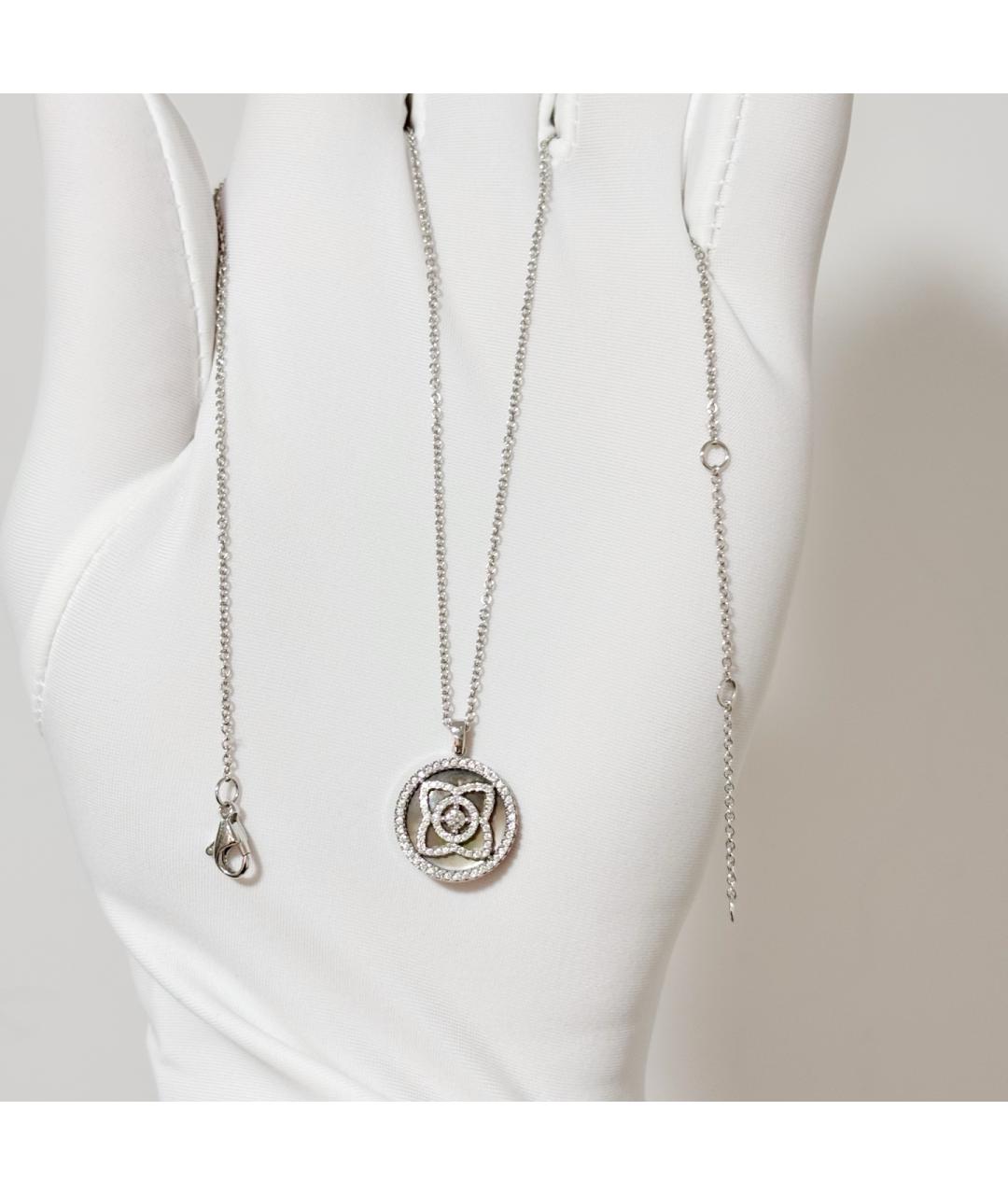 DE BEERS Серебряное колье из белого золота, фото 3