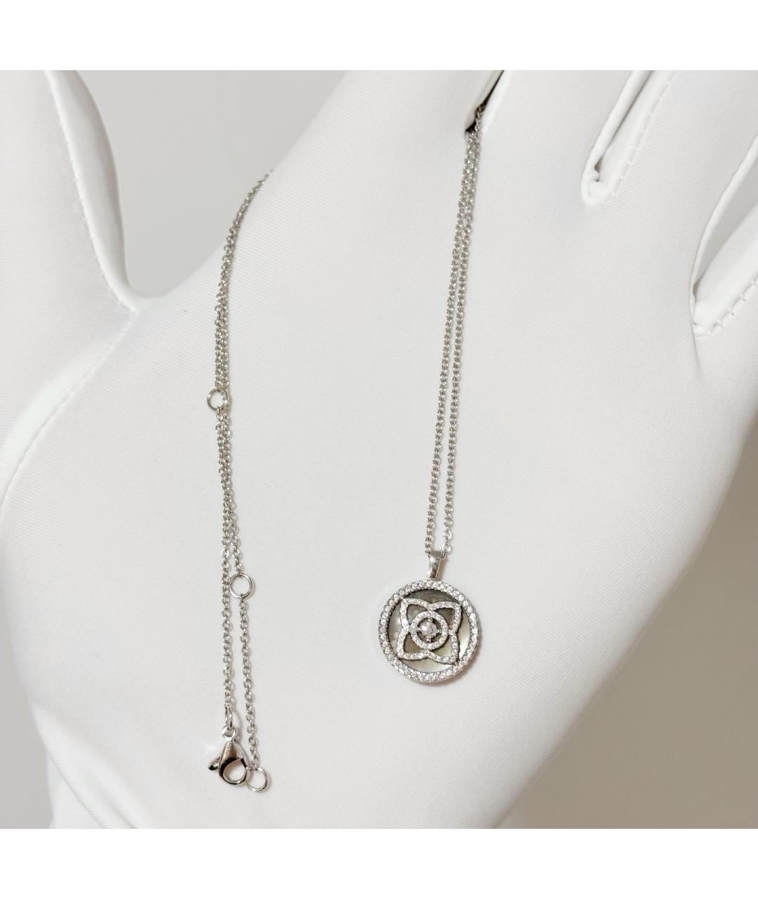 DE BEERS Серебряное колье из белого золота, фото 4