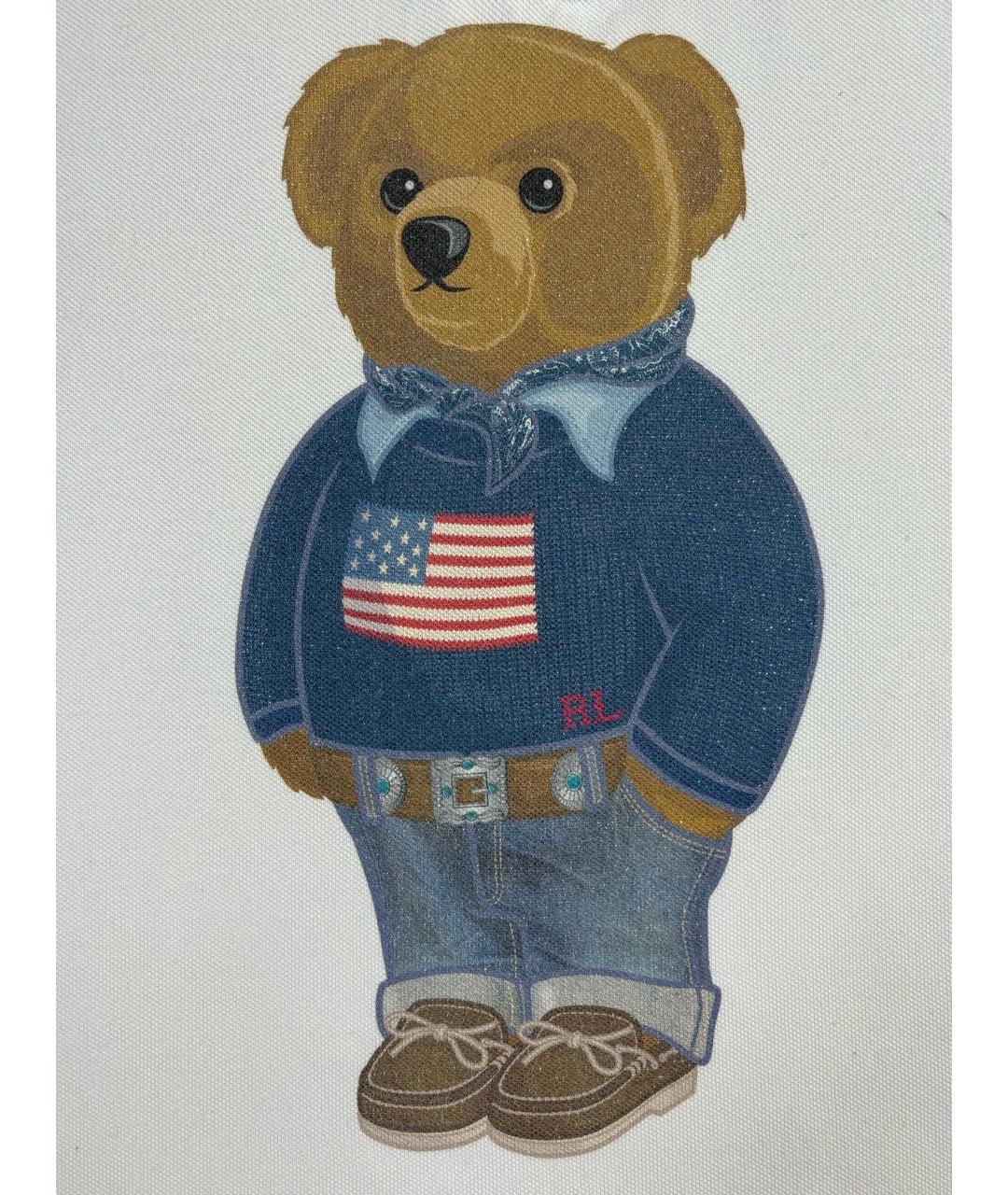 POLO RALPH LAUREN Белая детская футболка, фото 4