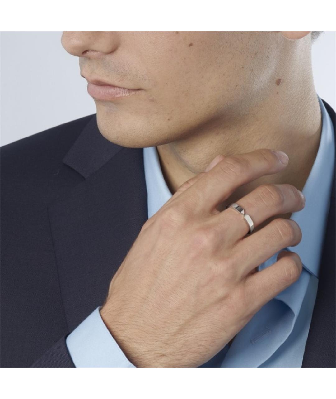CHAUMET Серебряное платиновое кольцо, фото 3