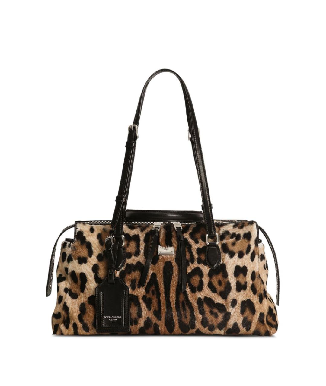 DOLCE&GABBANA Мульти кожаная сумка тоут, фото 3