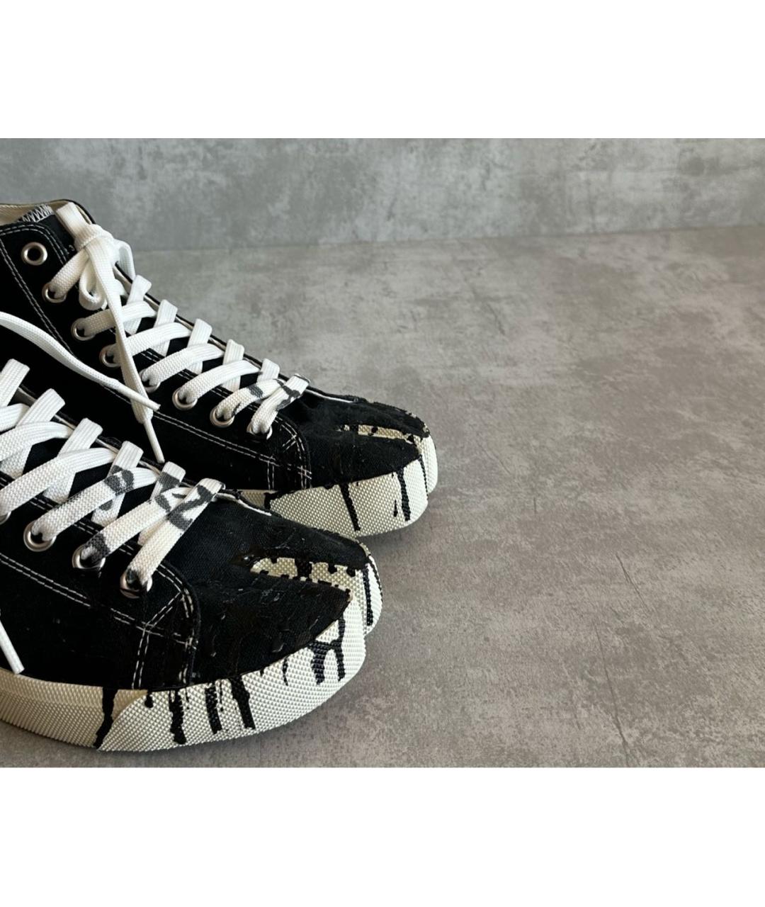 MAISON MARGIELA Черные кеды, фото 5