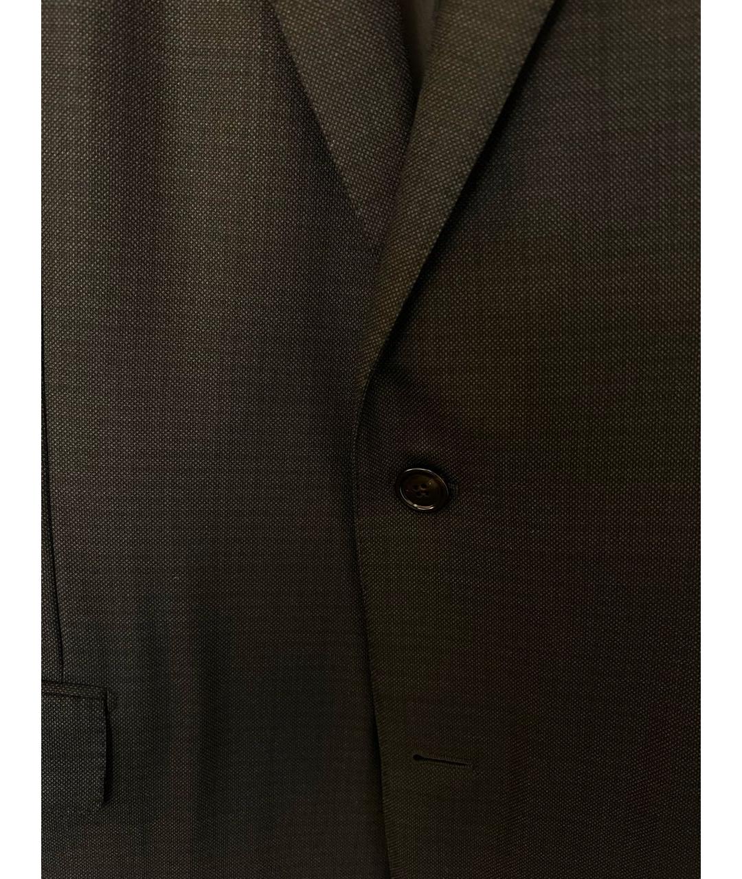 ERMENEGILDO ZEGNA XXX Антрацитовый классический костюм, фото 4