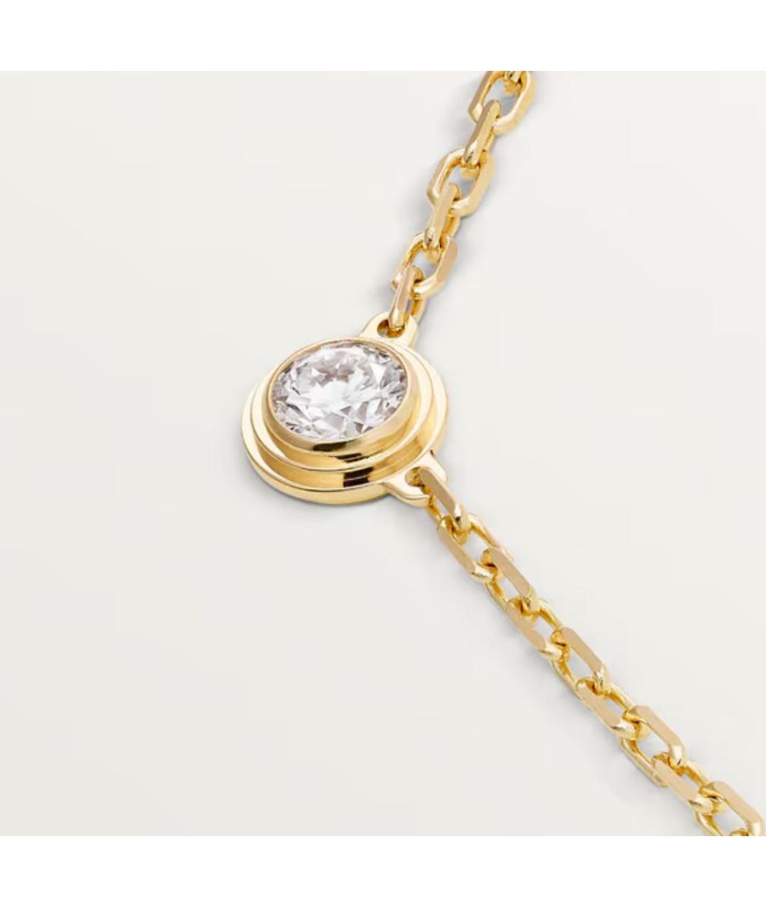 CARTIER Золотое колье из желтого золота, фото 3