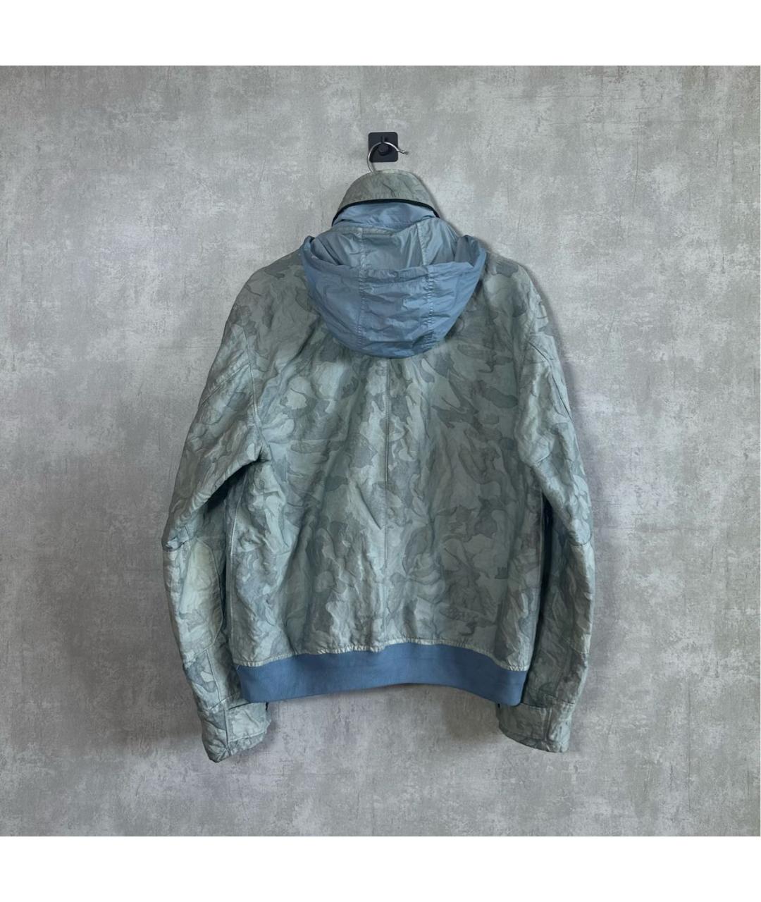 STONE ISLAND Бирюзовая вискозная куртка, фото 3
