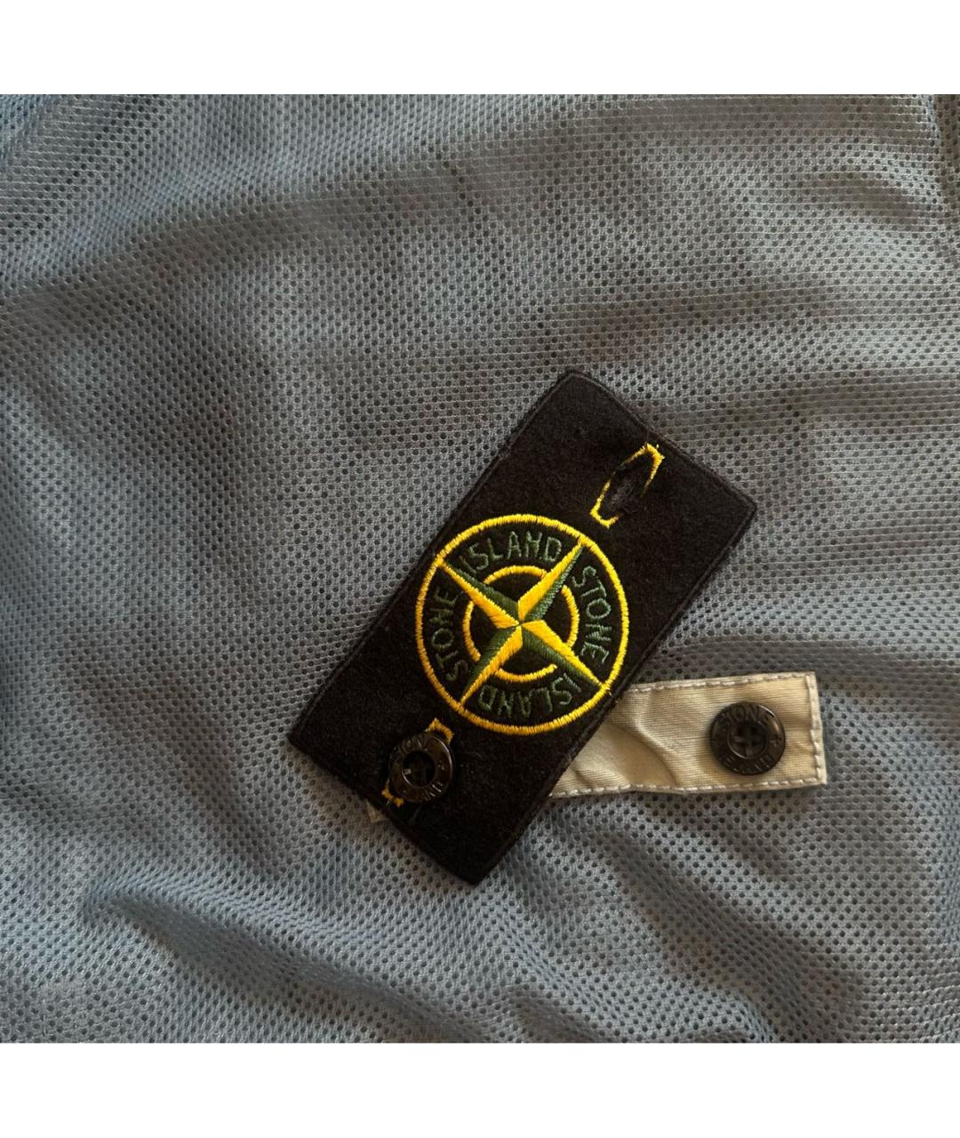 STONE ISLAND Бирюзовая вискозная куртка, фото 7
