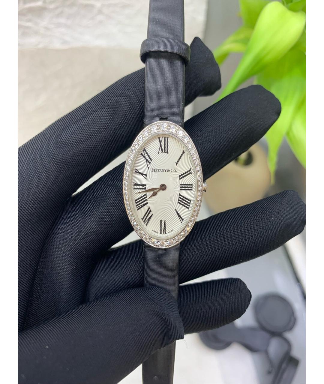 TIFFANY&CO Белые часы из белого золота, фото 7