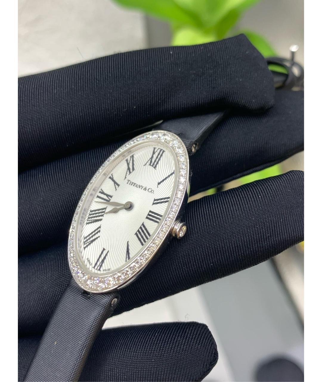 TIFFANY&CO Белые часы из белого золота, фото 2