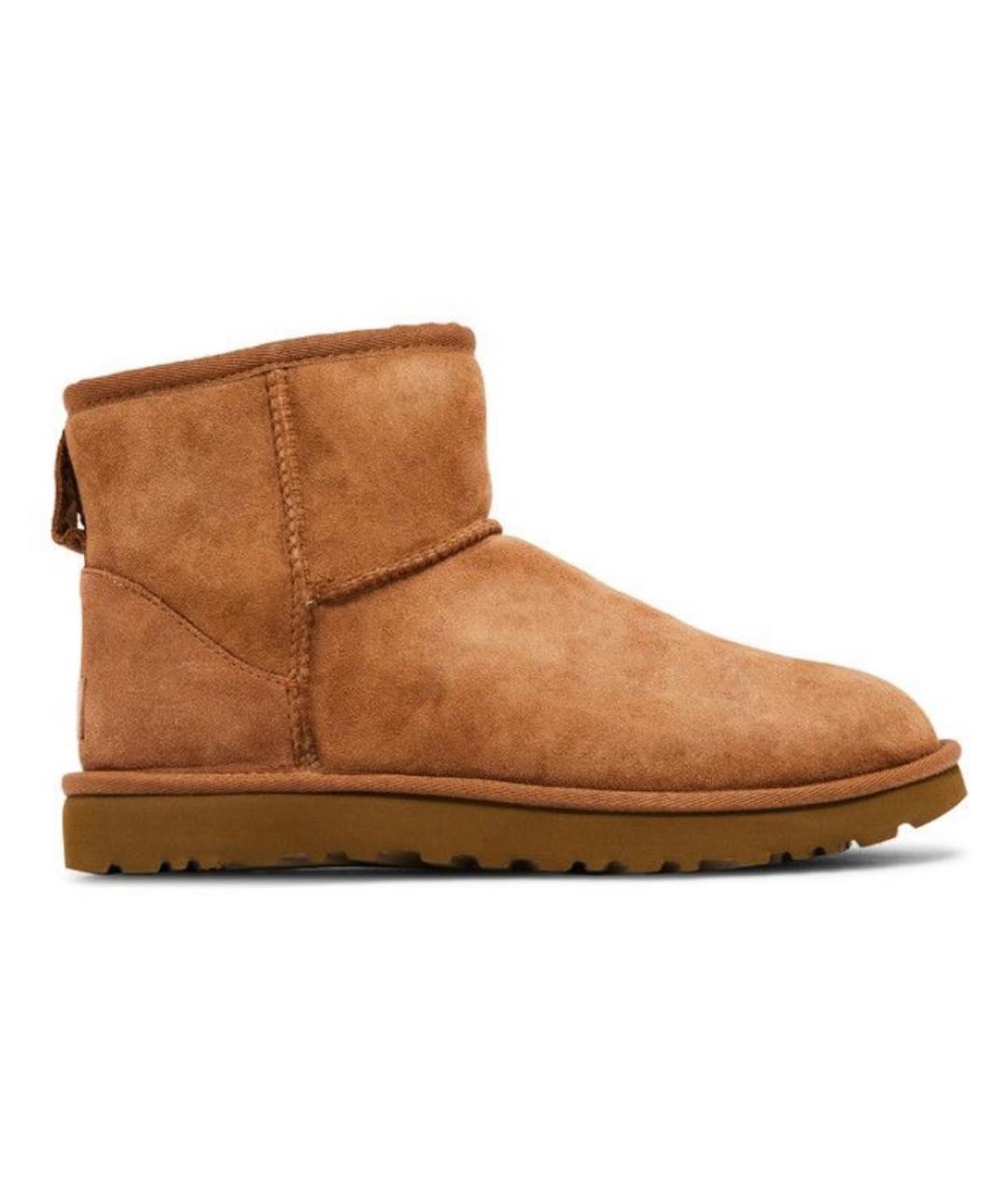 UGG AUSTRALIA Коричневые замшевые ботинки, фото 1