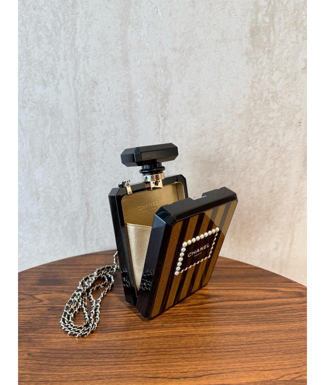 CHANEL Черная сумка через плечо, фото 4