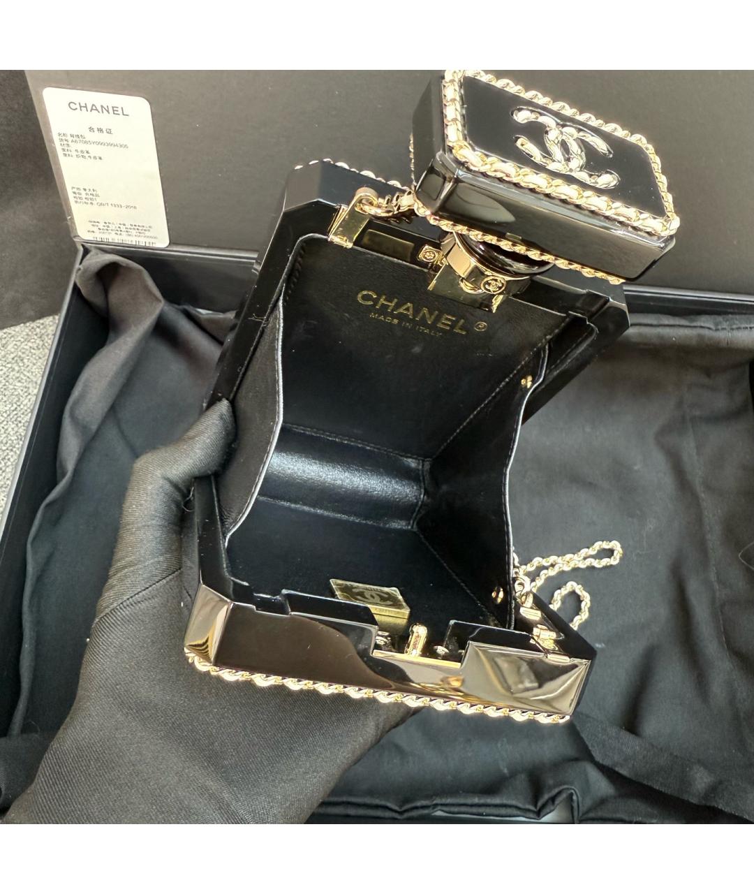 CHANEL Черная сумка через плечо, фото 7