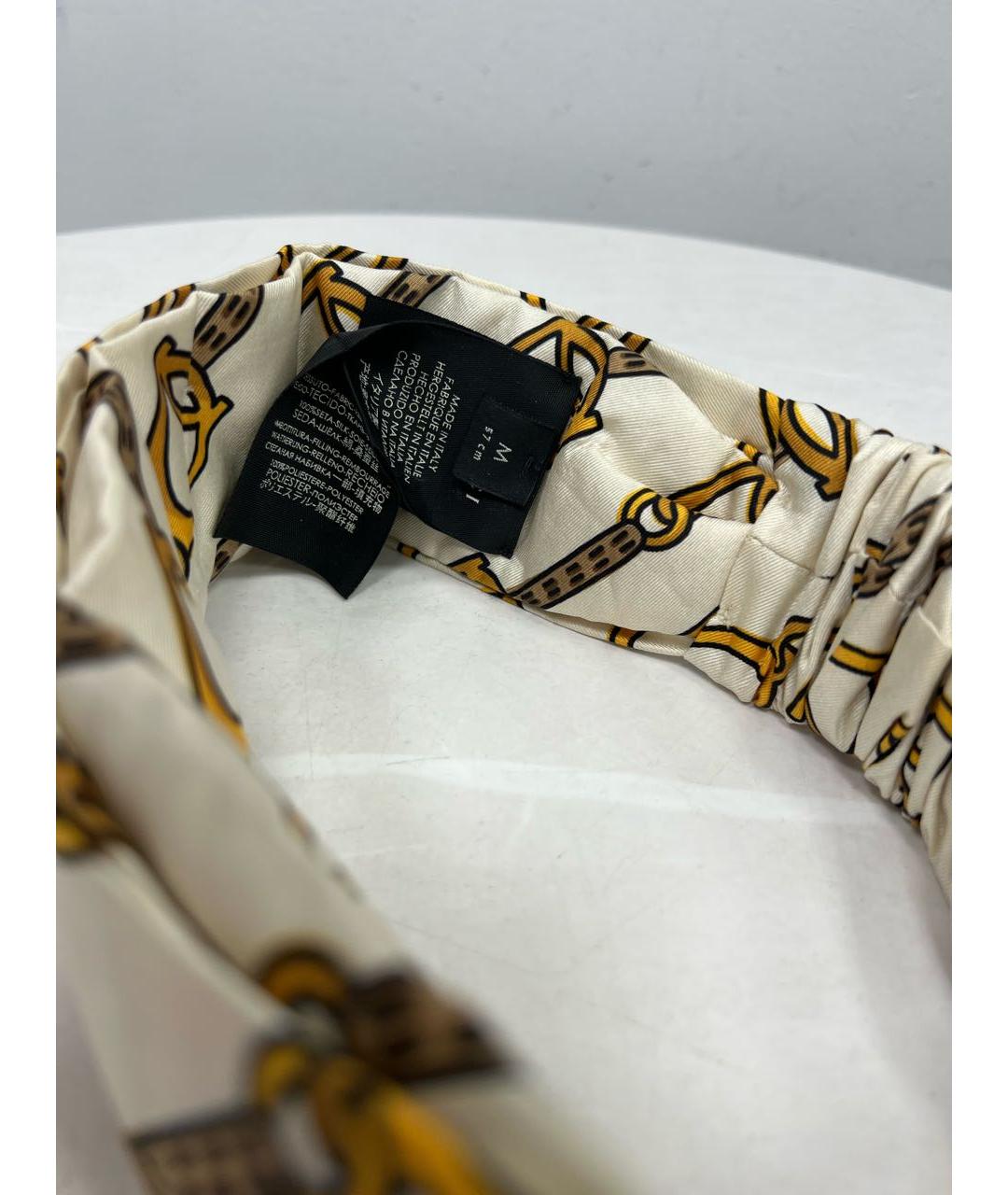 GUCCI Бежевая повязка, фото 2