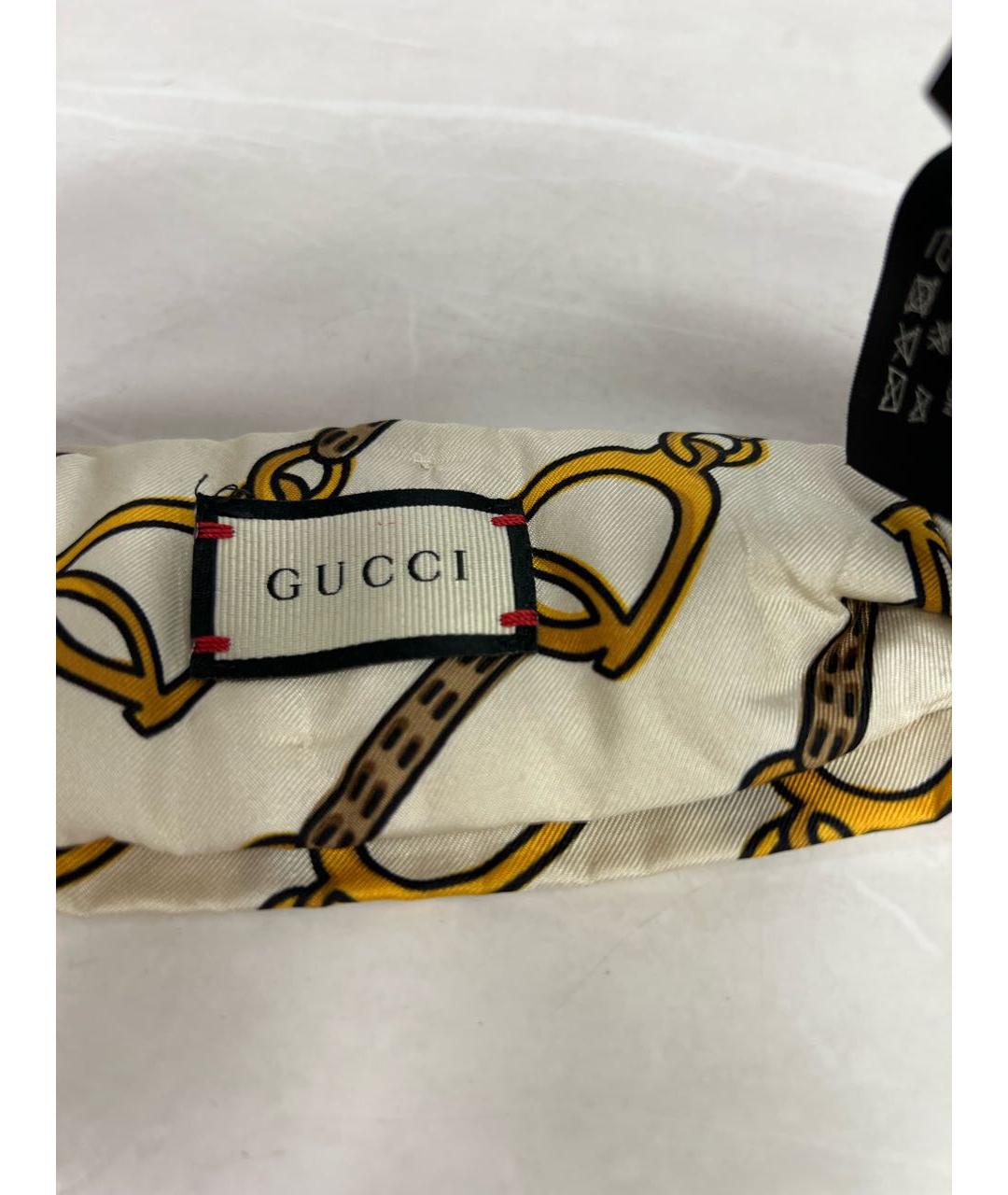 GUCCI Бежевая повязка, фото 4