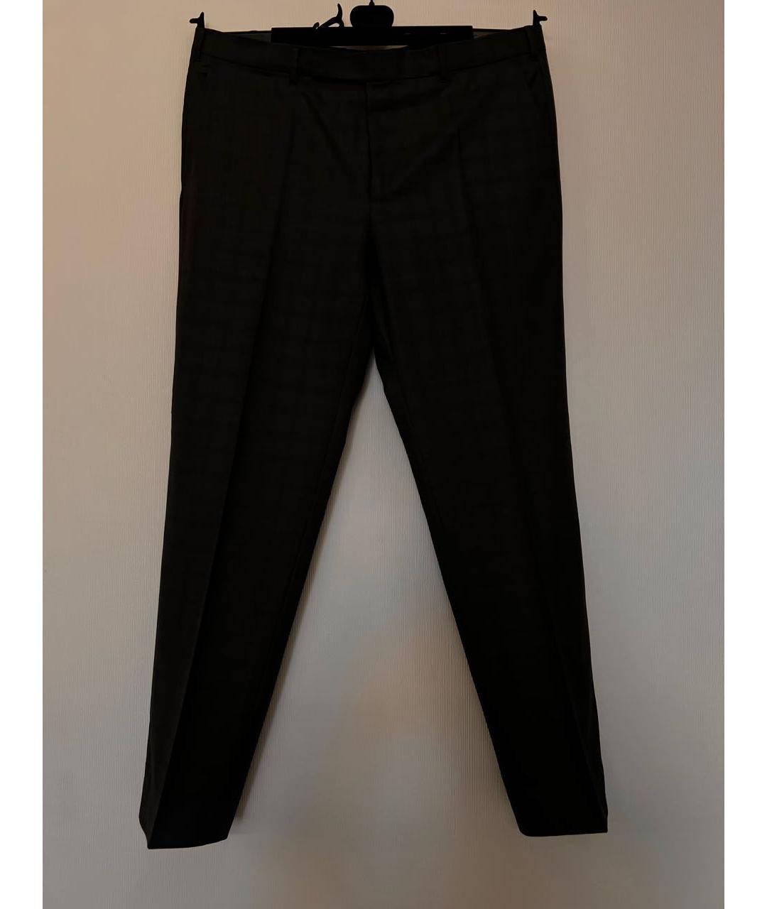 ERMENEGILDO ZEGNA XXX Антрацитовый классический костюм, фото 3