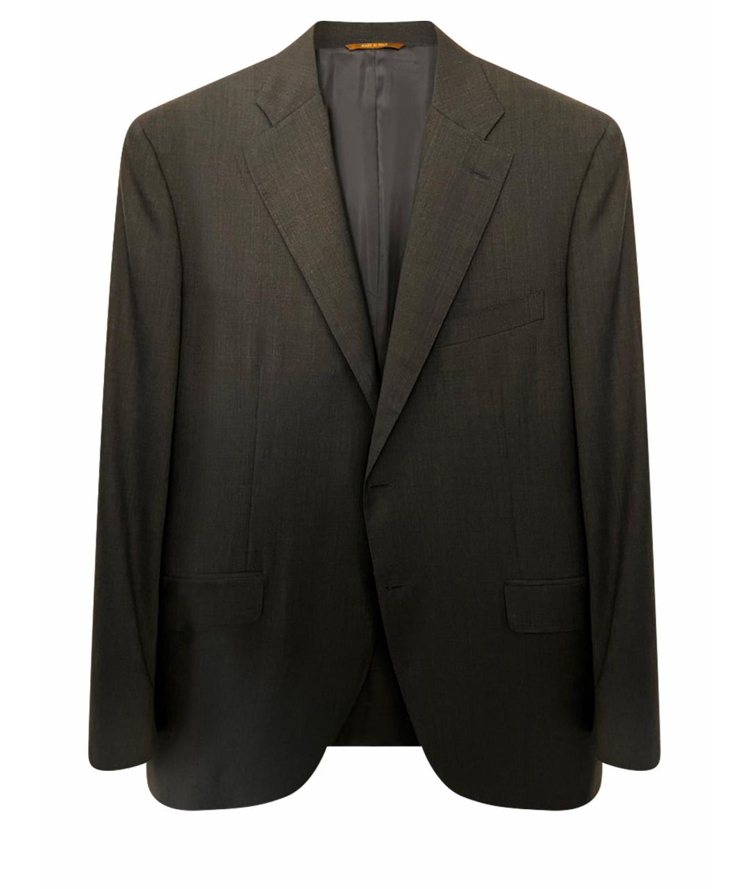 CANALI Синий классический костюм, фото 1