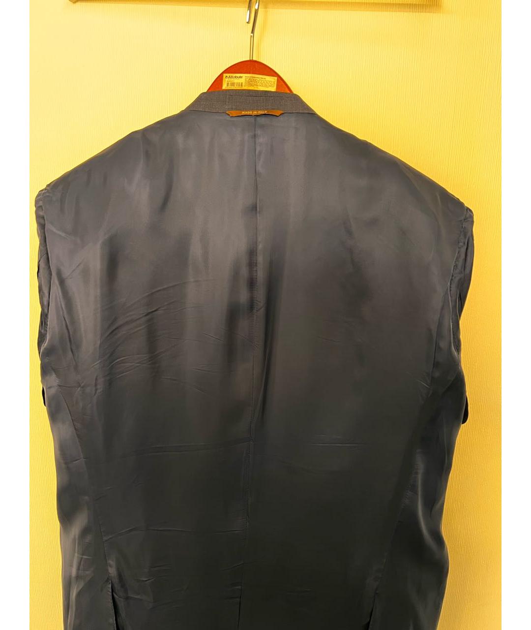 CANALI Синий классический костюм, фото 2