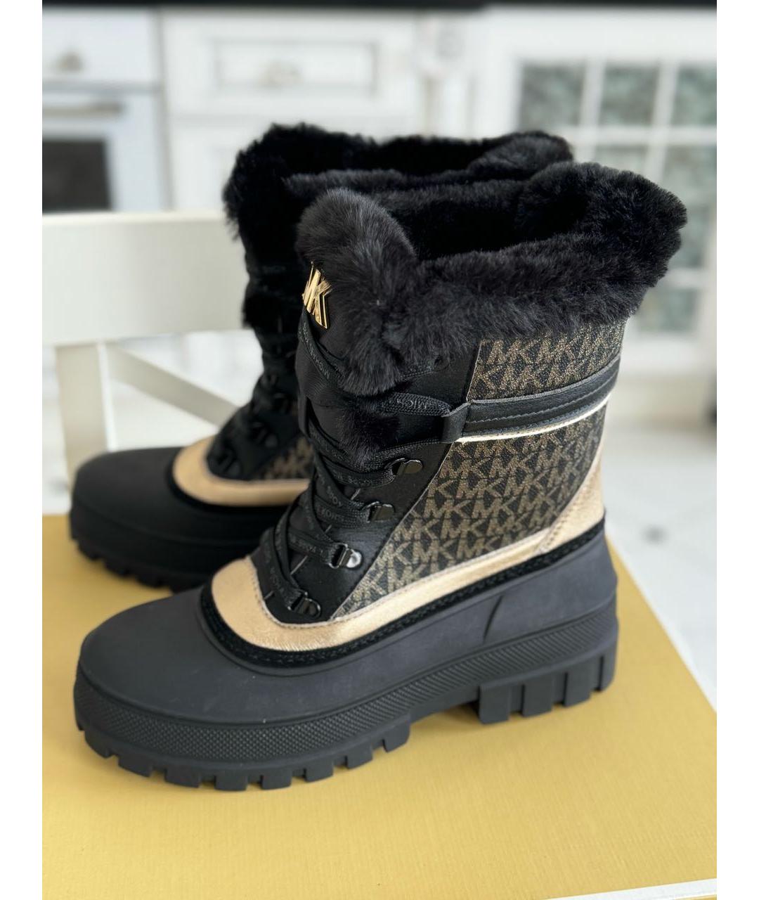 MICHAEL MICHAEL KORS Черные ботинки, фото 7