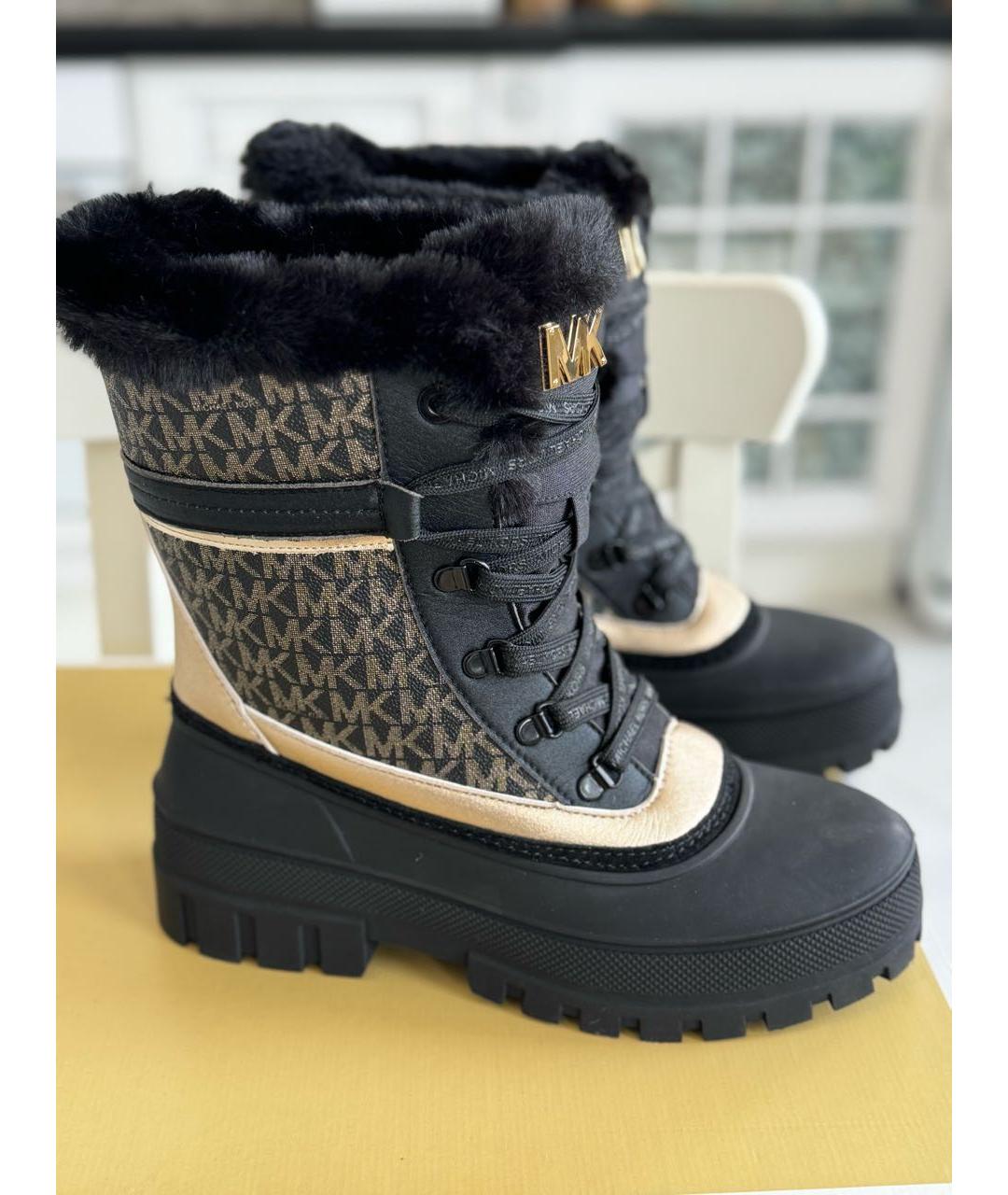 MICHAEL MICHAEL KORS Черные ботинки, фото 8