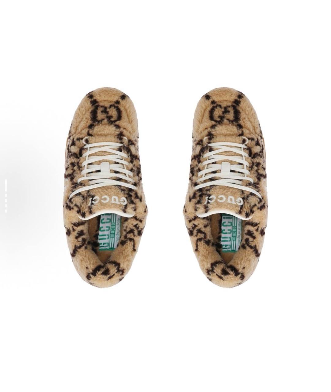 GUCCI Низкие кроссовки / кеды, фото 3
