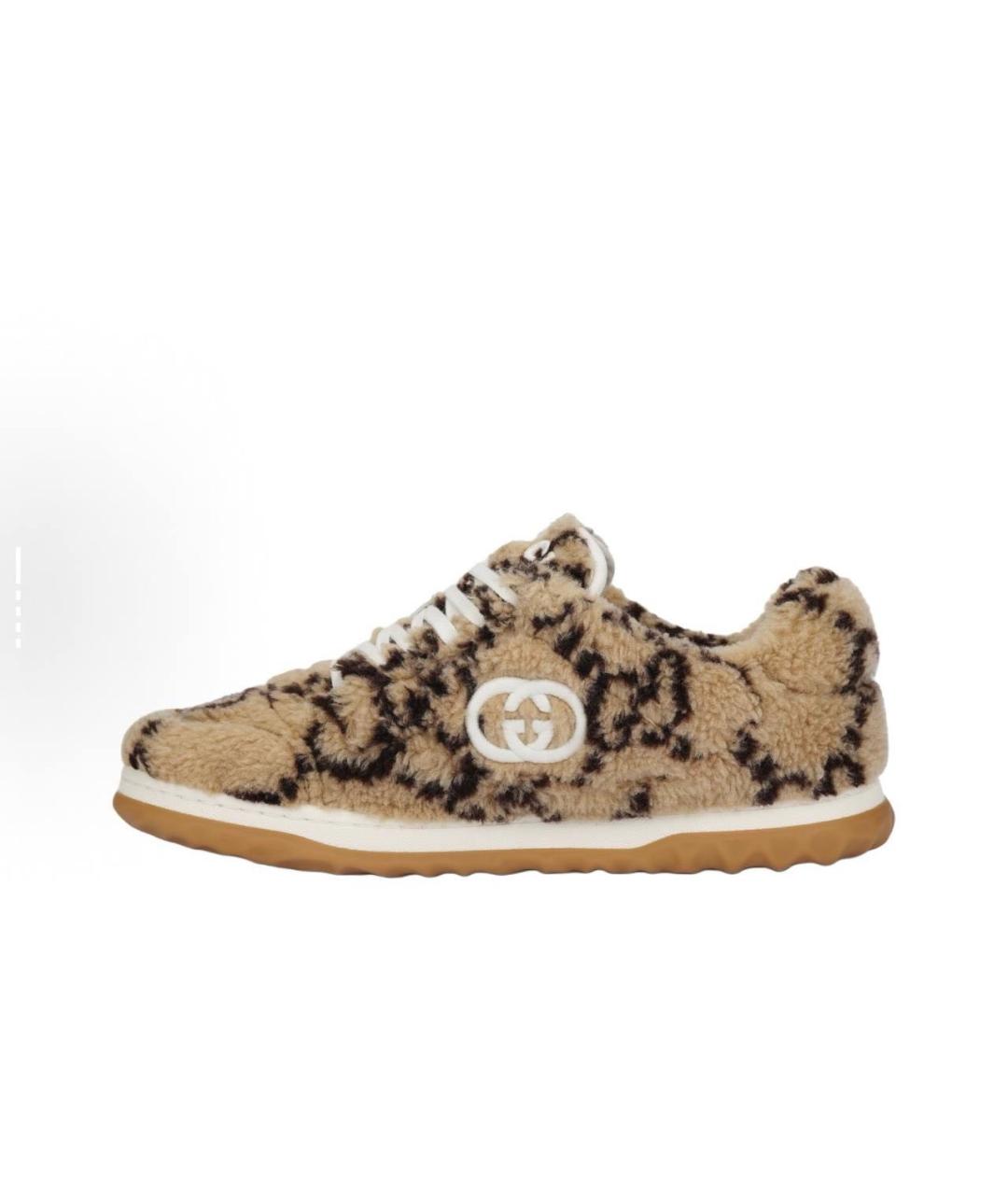 GUCCI Низкие кроссовки / кеды, фото 2
