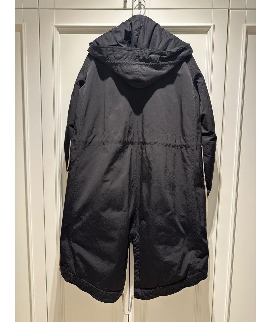 RICK OWENS DRKSHDW Черная хлопковая парка, фото 2