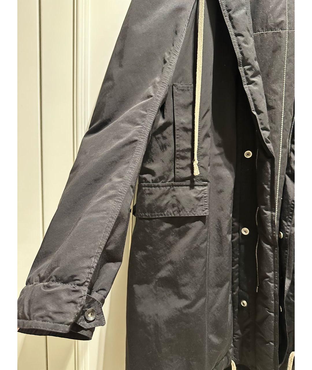 RICK OWENS DRKSHDW Черная хлопковая парка, фото 3