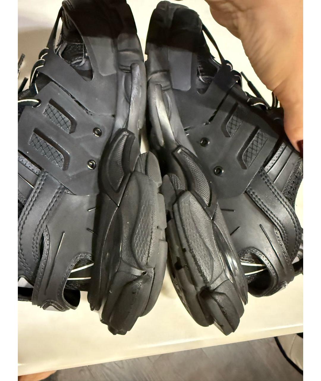 BALENCIAGA Черные кроссовки, фото 6