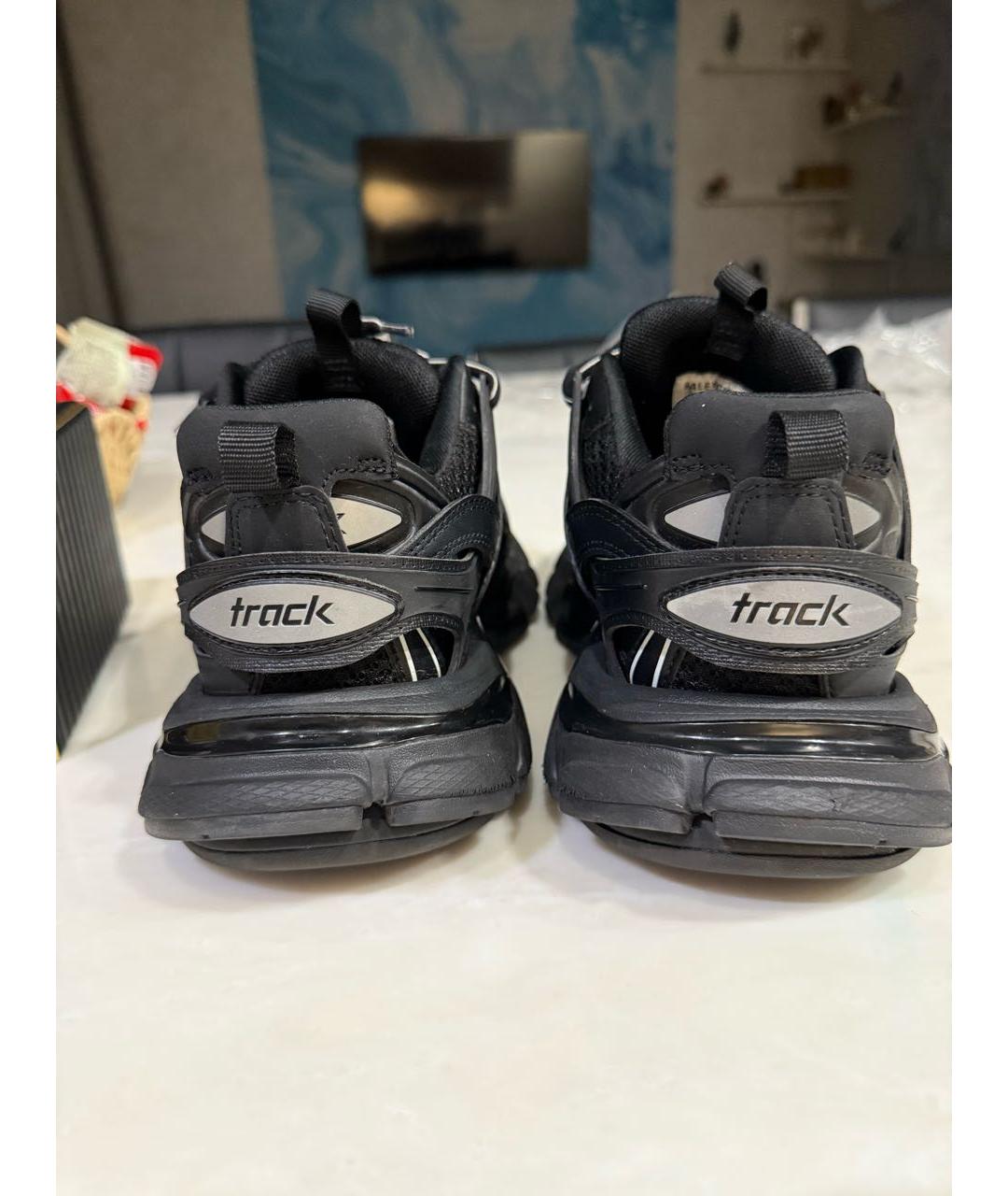 BALENCIAGA Черные кроссовки, фото 4