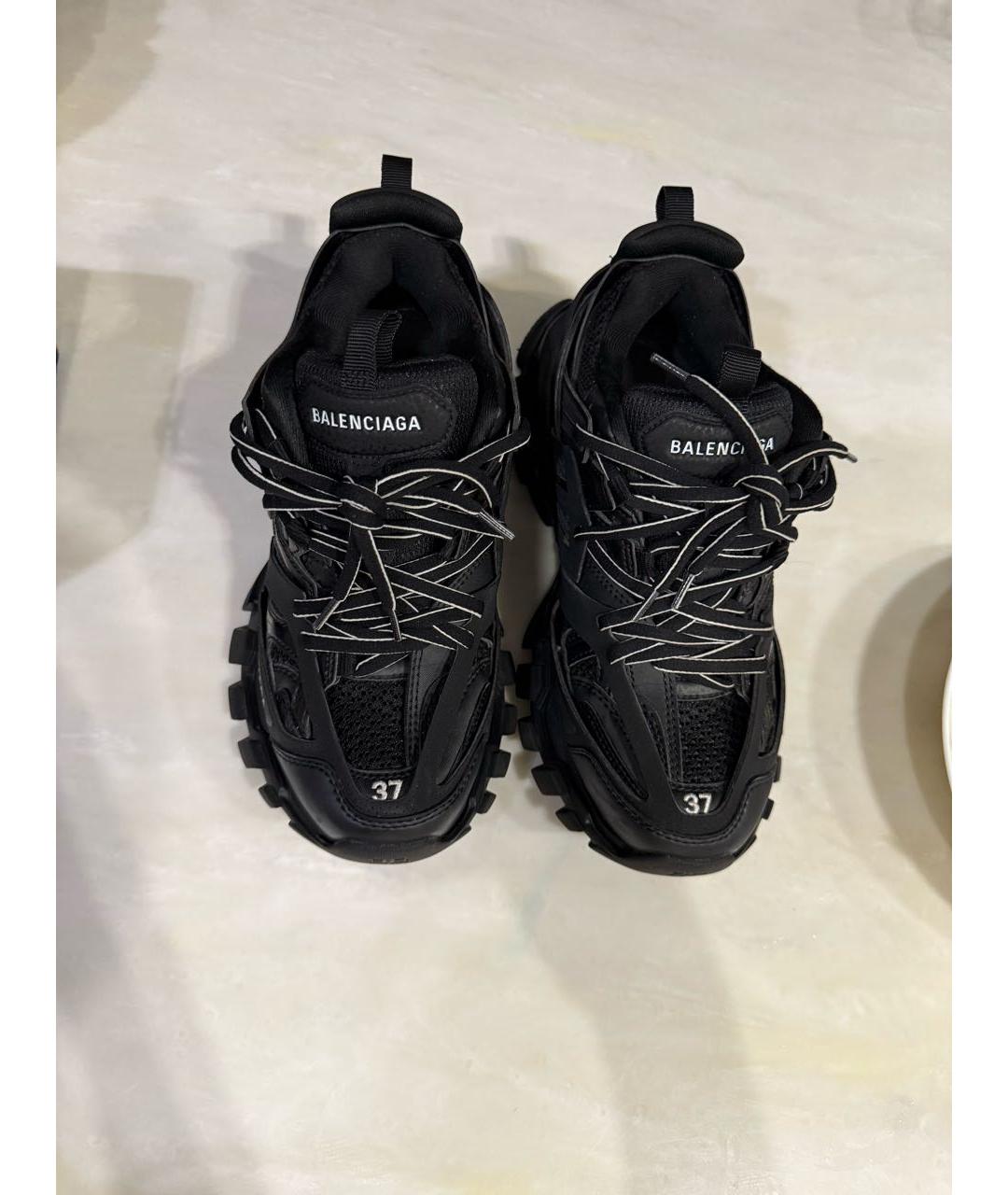 BALENCIAGA Черные кроссовки, фото 3