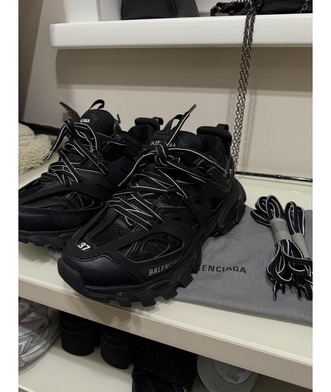 BALENCIAGA Черные кроссовки, фото 8