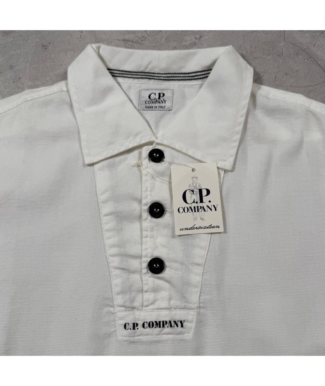 CP COMPANY KIDS Белая детская рубашка, фото 3