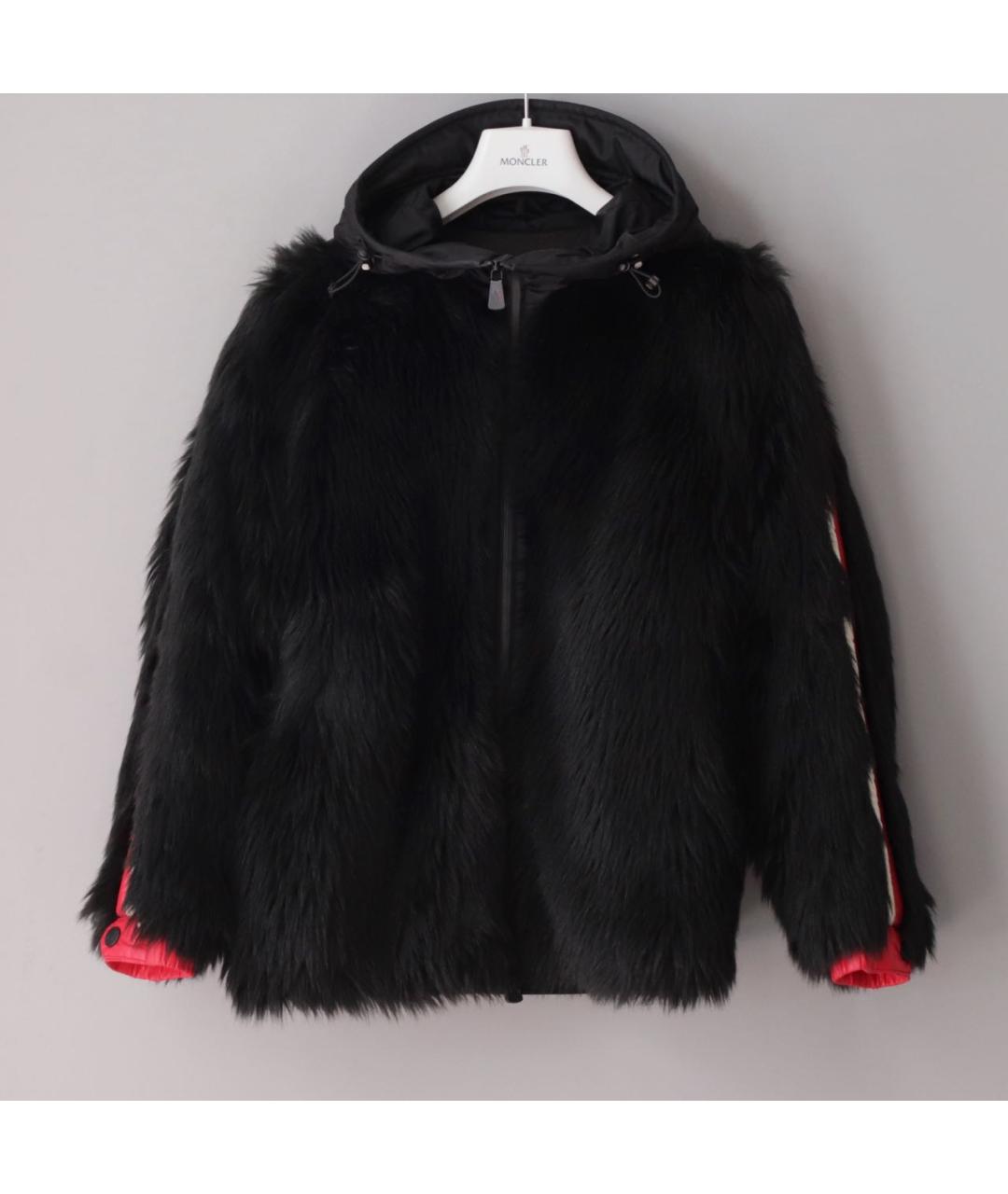 MONCLER GRENOBLE Черная полиэстеровая куртка, фото 3