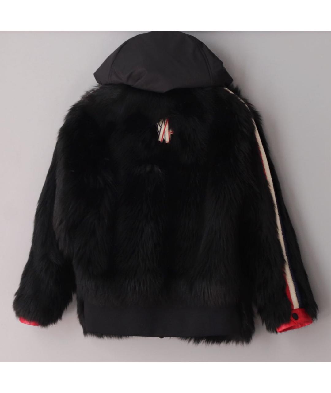 MONCLER GRENOBLE Черная полиэстеровая куртка, фото 2