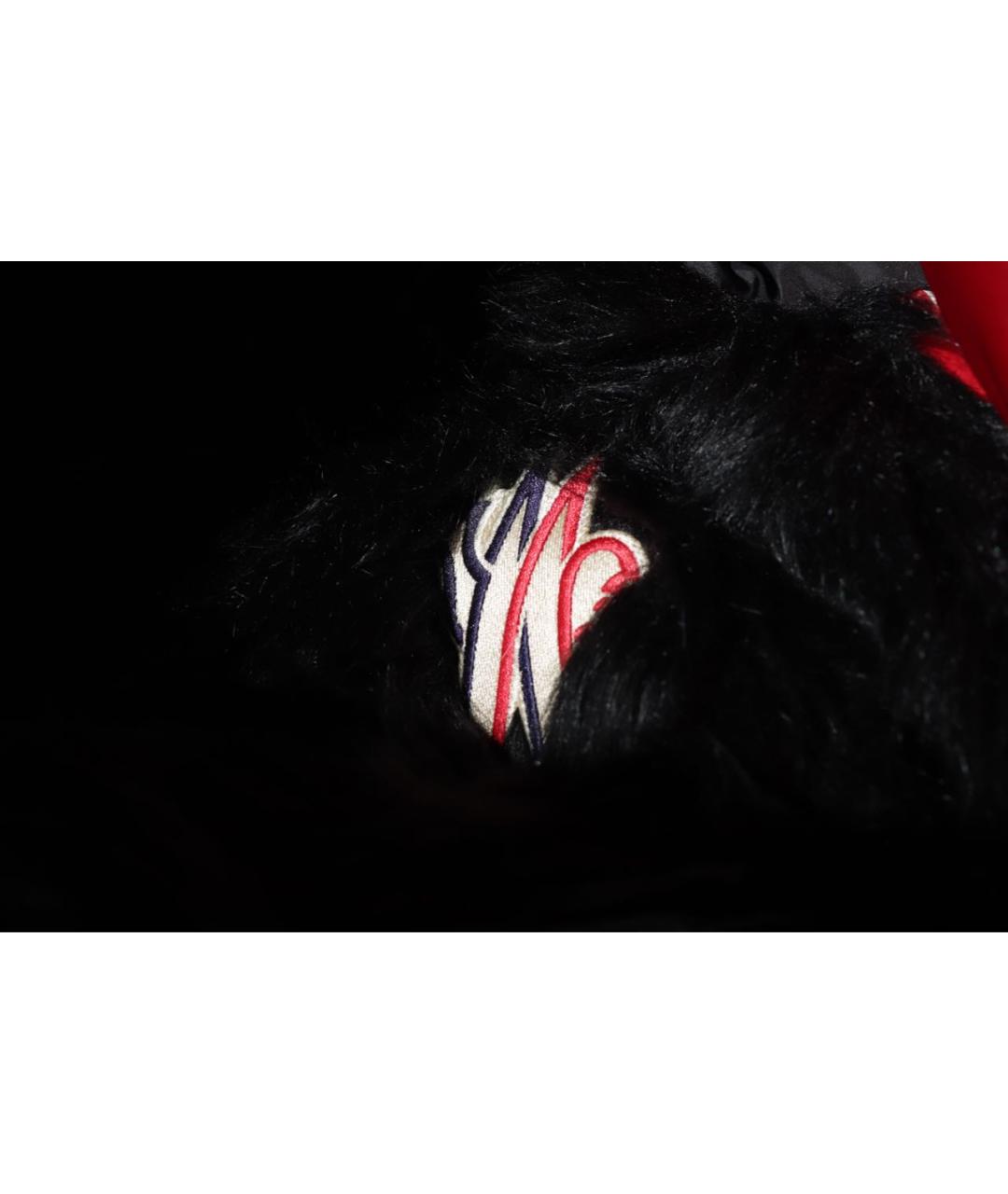 MONCLER GRENOBLE Черная полиэстеровая куртка, фото 8