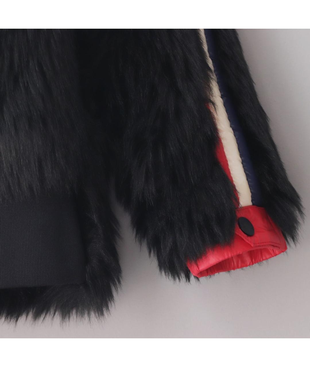 MONCLER GRENOBLE Черная полиэстеровая куртка, фото 5