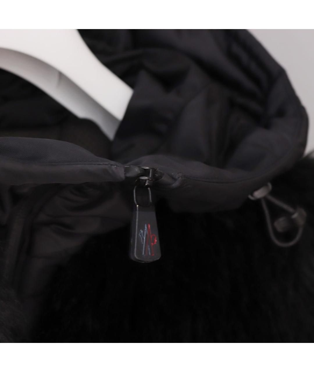 MONCLER GRENOBLE Черная полиэстеровая куртка, фото 6