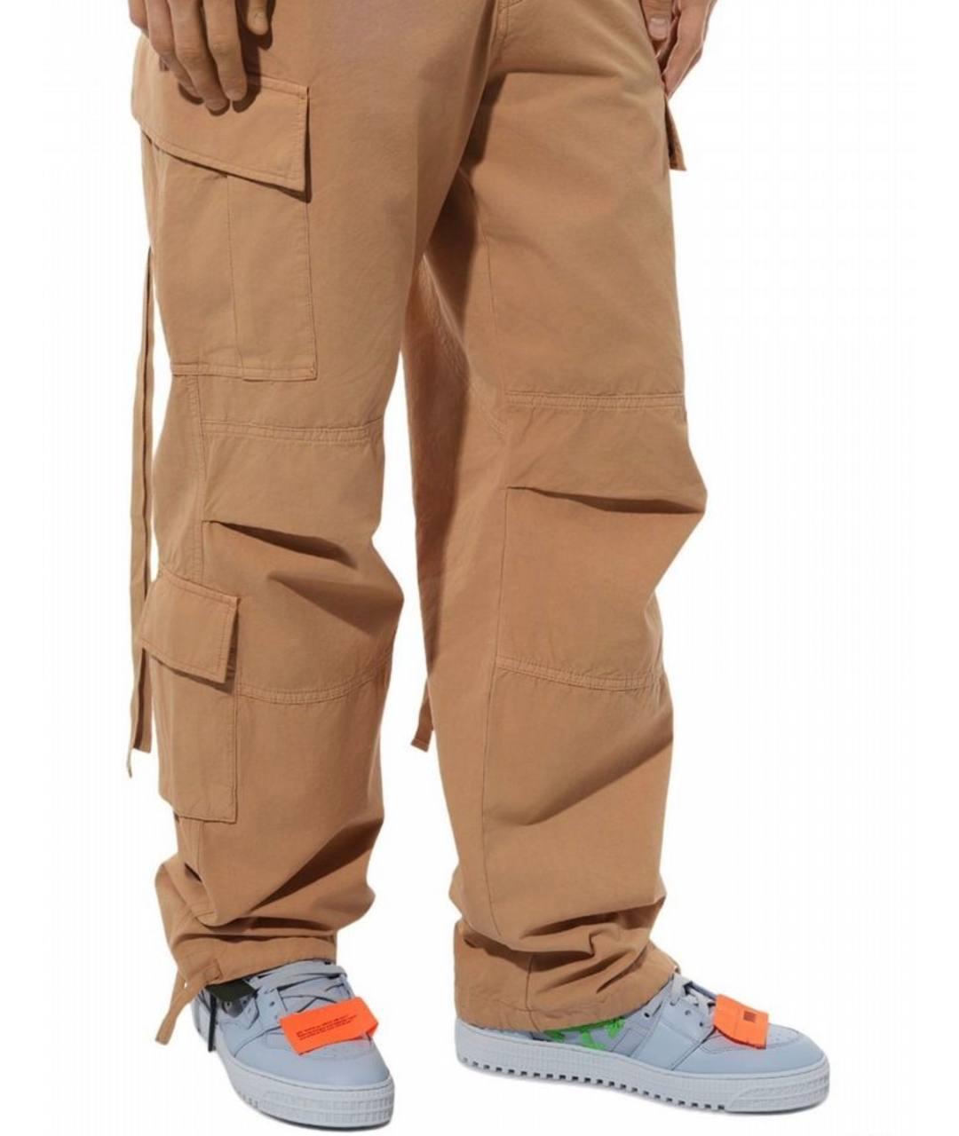 OFF-WHITE Голубые кожаные высокие кроссовки / кеды, фото 4