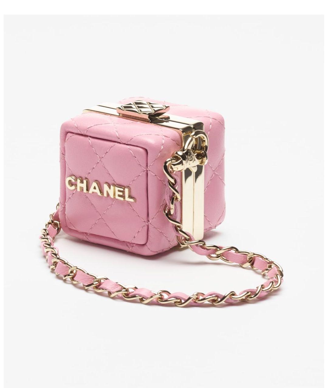 CHANEL Розовый брелок, фото 2