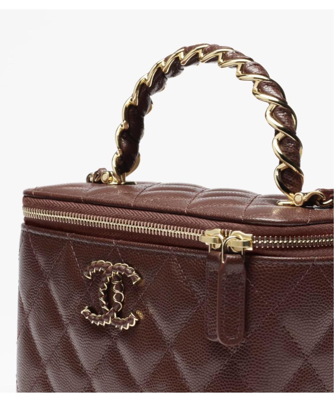 CHANEL Кожаная сумка через плечо, фото 4
