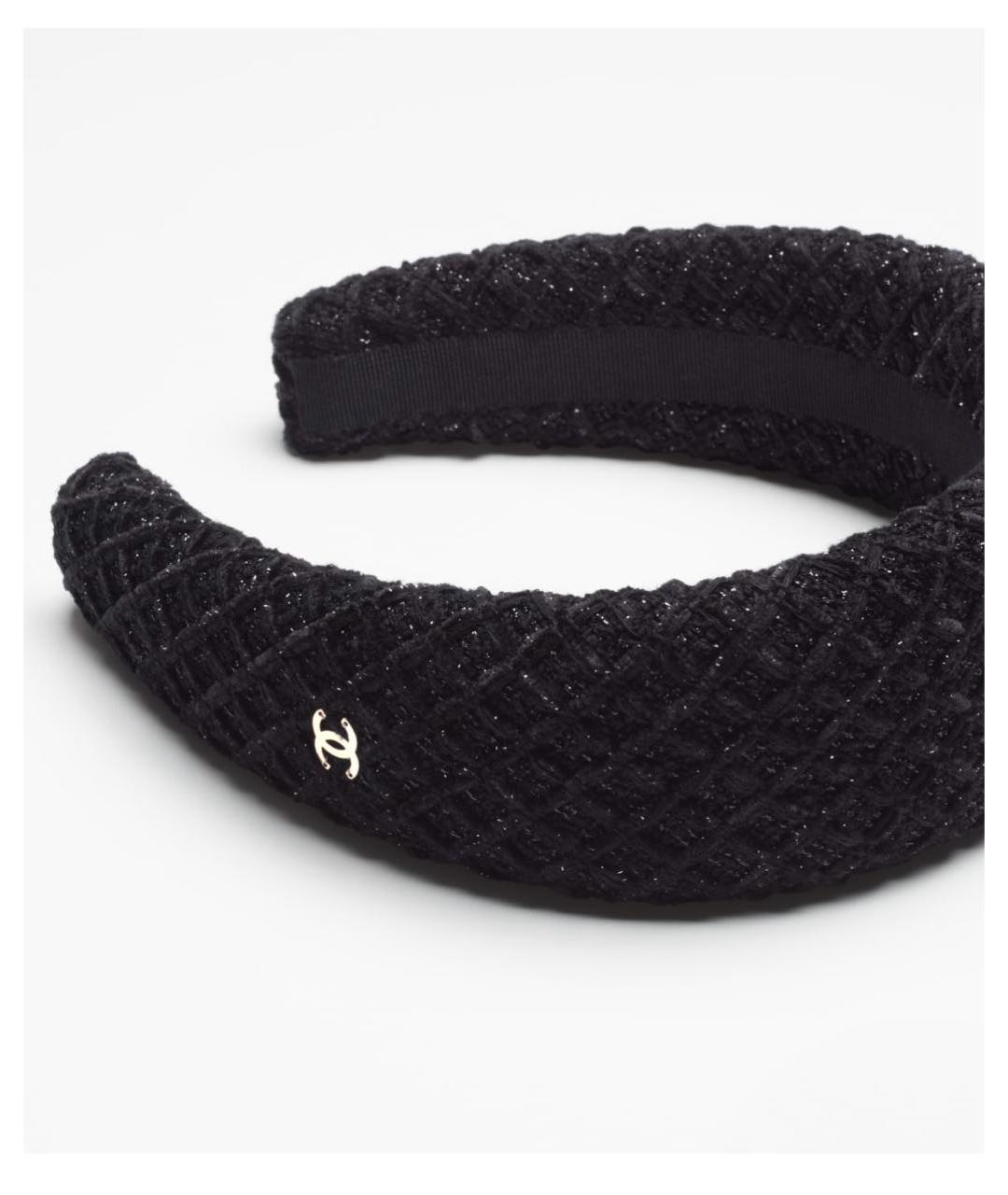 CHANEL Черная повязка, фото 2