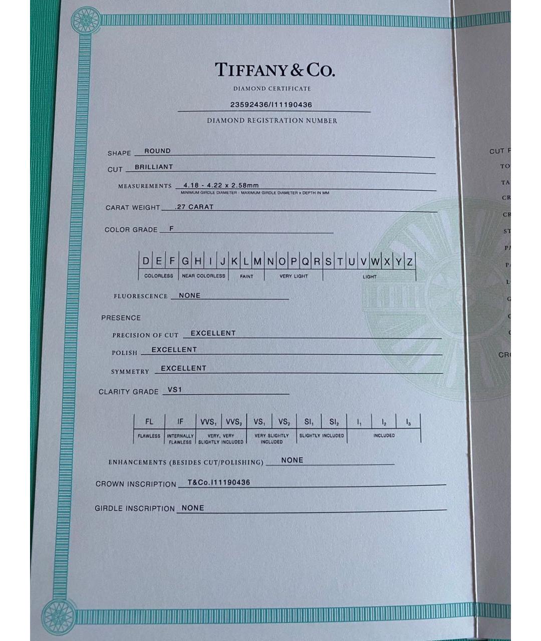 TIFFANY&CO Золотое кольцо из желтого золота, фото 5