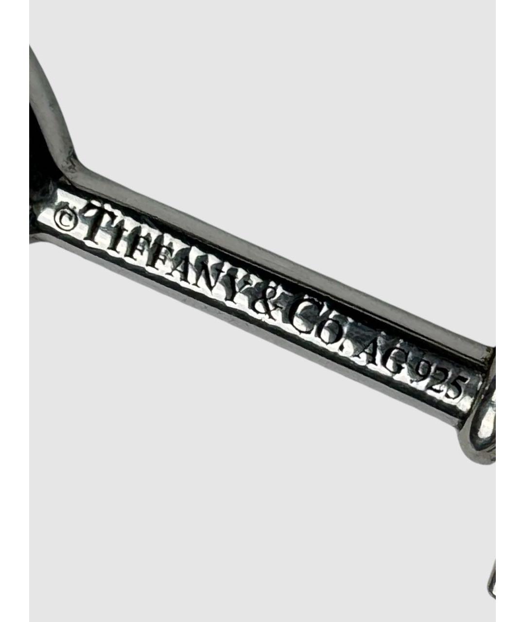 TIFFANY&CO Бирюзовое серебряное колье, фото 5