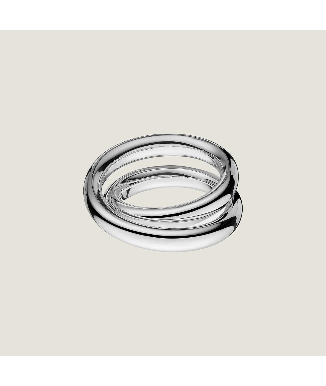 HERMES Серебряное серебряное кольцо, фото 2