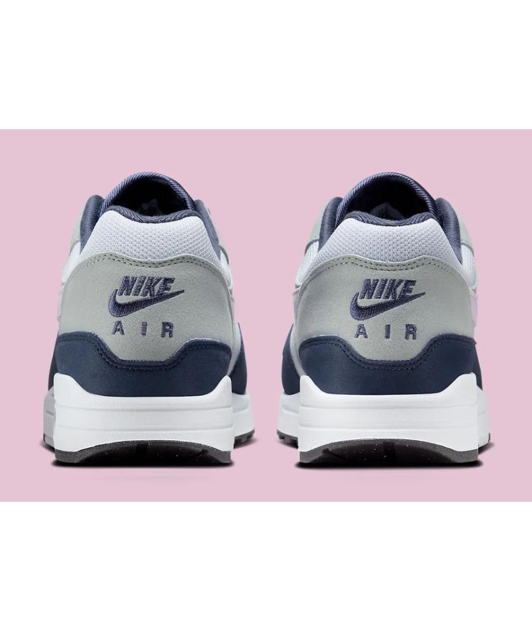 NIKE Серые замшевые низкие кроссовки / кеды, фото 5