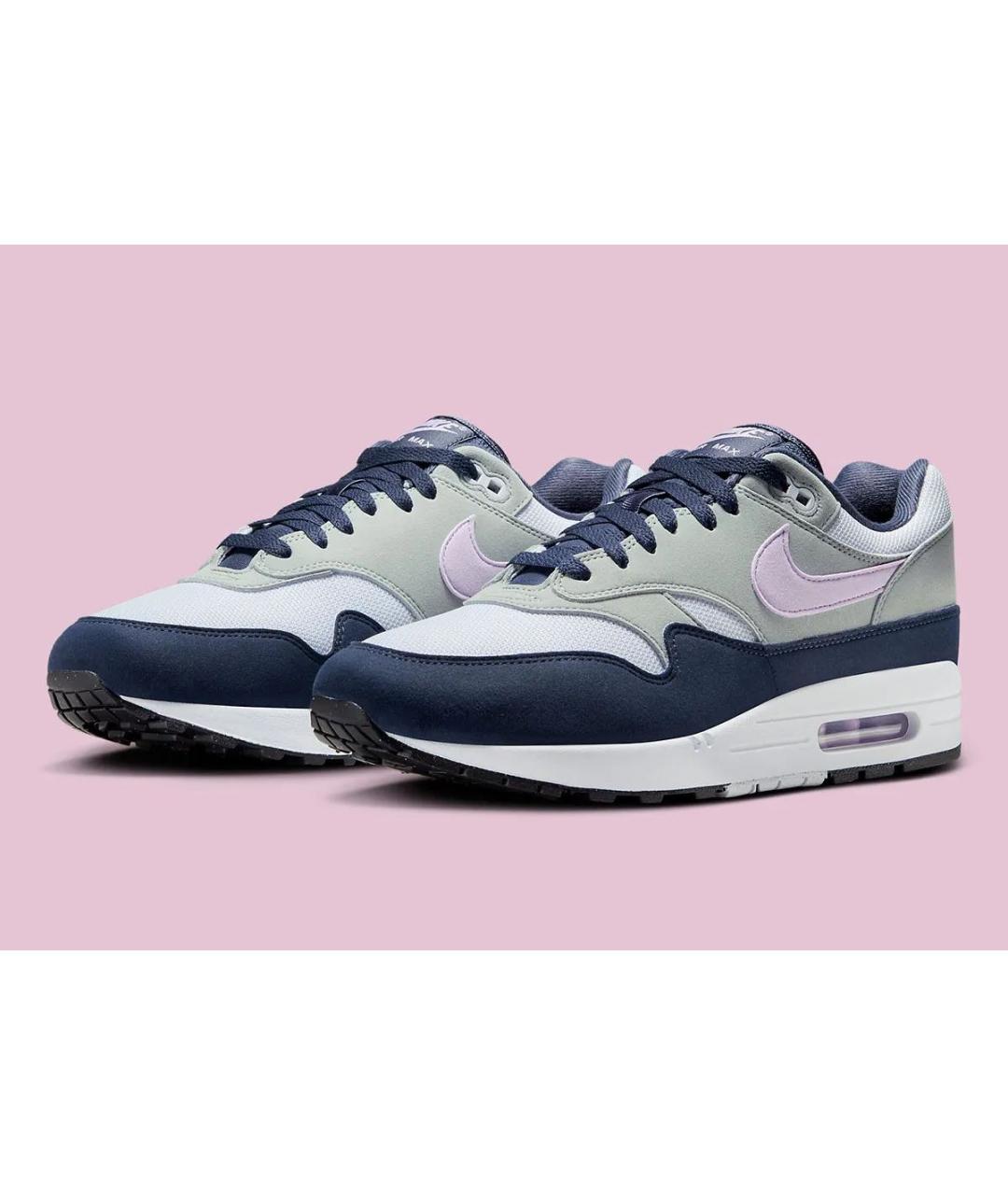 NIKE Серые замшевые низкие кроссовки / кеды, фото 2