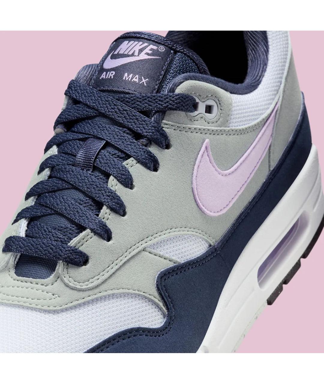 NIKE Серые замшевые низкие кроссовки / кеды, фото 8